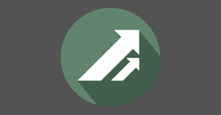 Icon Diagramm Pfeil Grün