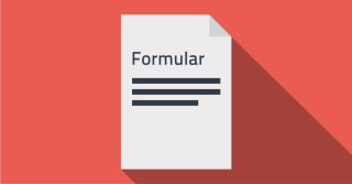 Icon Formular Rot