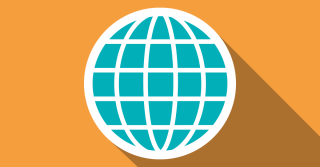 Icon Weltkugel Grün